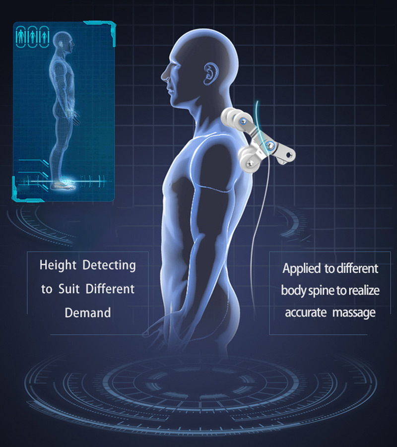 Body Auto Detecting Massage Chair